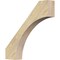 Ekena Millwork 6"W x 36"D x 36"H Westlake Rough Sawn Knee Brace, Douglas Fir BRC06X36X36WTL00RDF - alternate 1